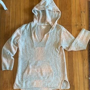 Super soft poncho sweater